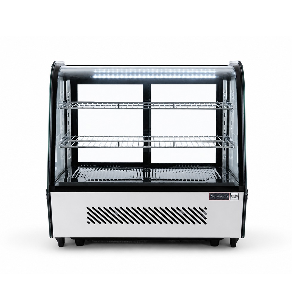 Vitrina refrigerada de sobremesa 120 LT 0°C/+12°C  L 702 mm x P 568 mm x A 686 mm