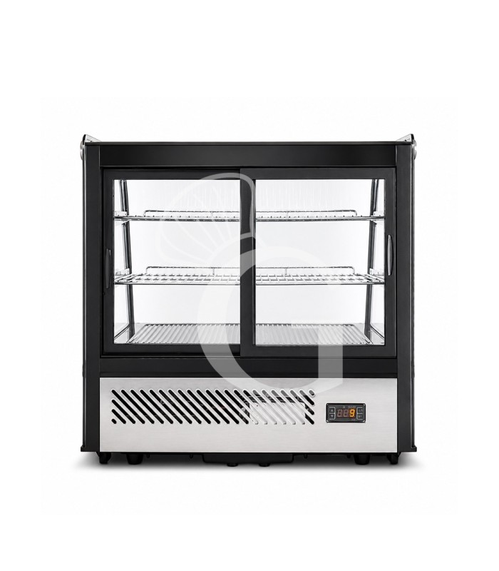 Vitrina refrigerada de sobremesa 120 LT 0°C/+12°C  L 702 mm x P 568 mm x A 686 mm