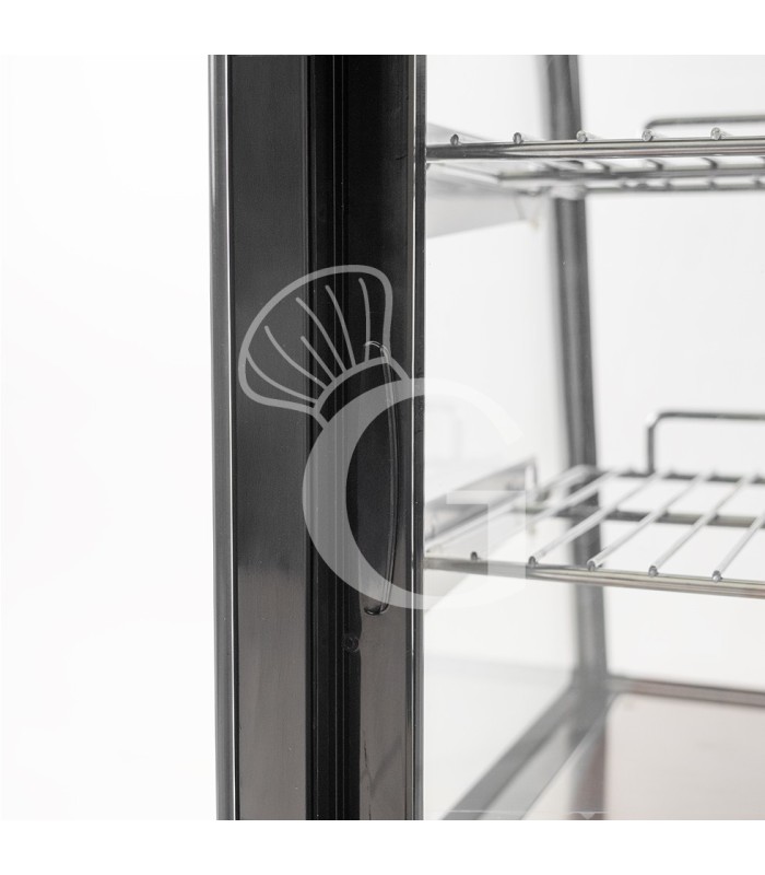 Vitrina refrigerada de sobremesa 120 LT 0°C/+12°C  L 702 mm x P 568 mm x A 686 mm