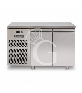 Mesa Refrigerada 2 puertas 800 mm de profundidad 0°C/+10°C motor a la izquierda