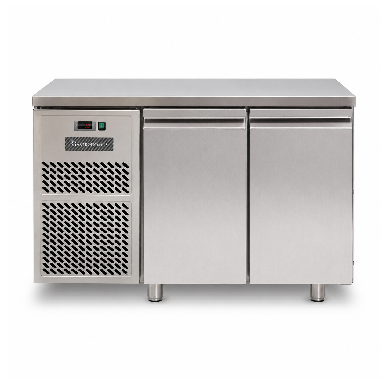 Mesa Refrigerada 2 puertas 800 mm de profundidad 0°C/+10°C motor a la izquierda