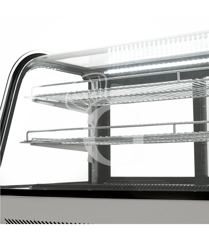Vitrina refrigerada de sobremesa 200 LT 0°C/+12°C  L 1210 mm x P 565 mm x A 675 mm