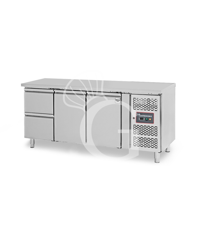 Mesa refrigerada 3 cajones 2 puertas -18°C/-22°C - Prof. 700 mm