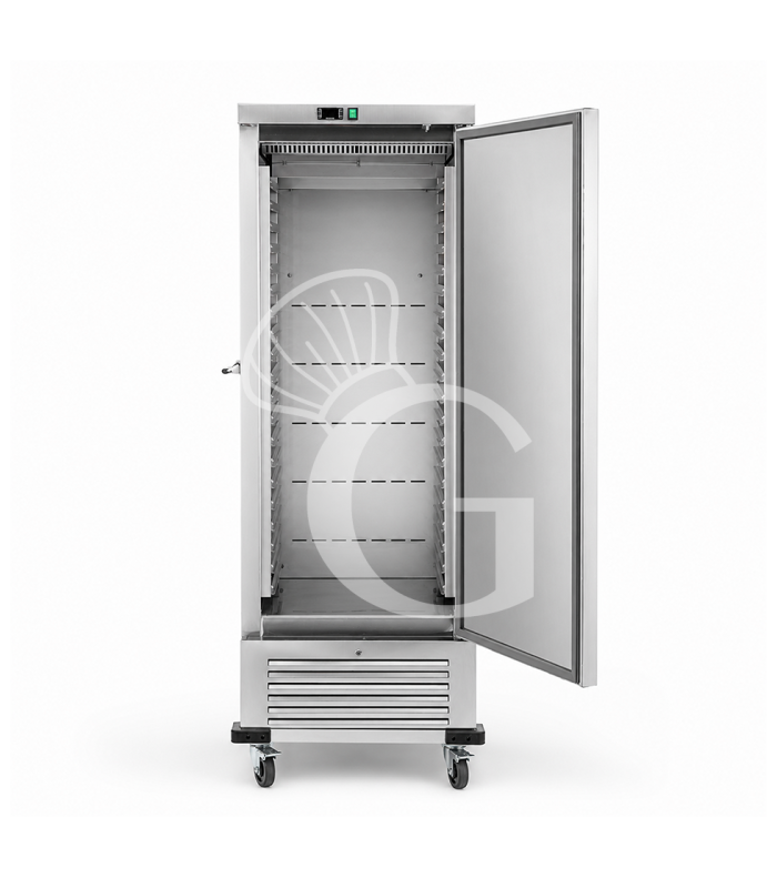 Carro refrigerado 20 GN 2/1 portabandejas, 540 litros, acero inoxidable AISI 304 con ruedas