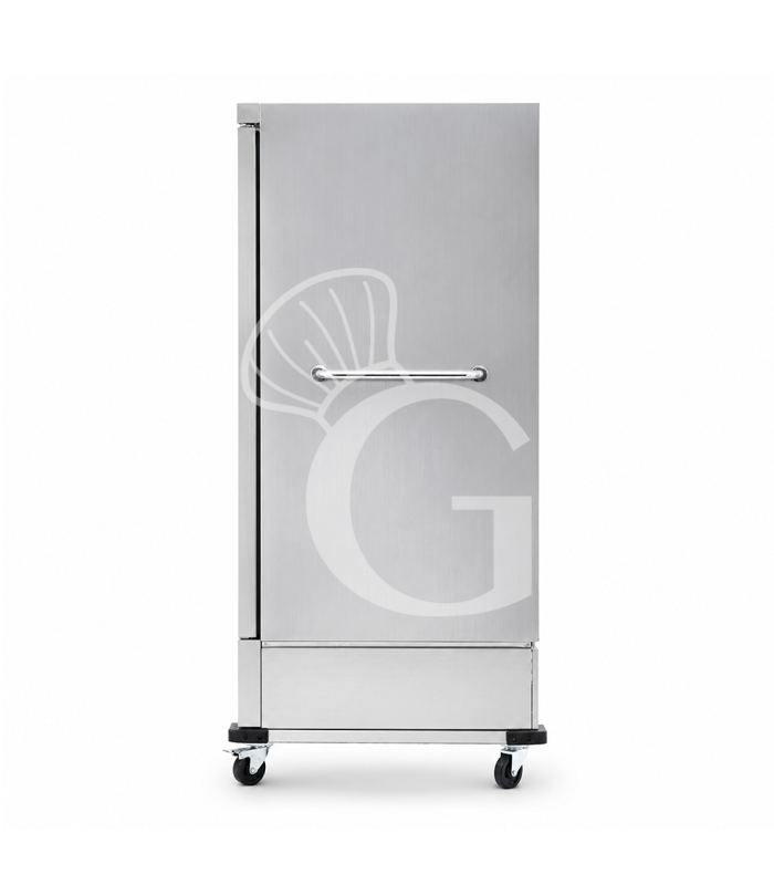 Carro refrigerado 20 GN 2/1 portabandejas, 540 litros, acero inoxidable AISI 304 con ruedas