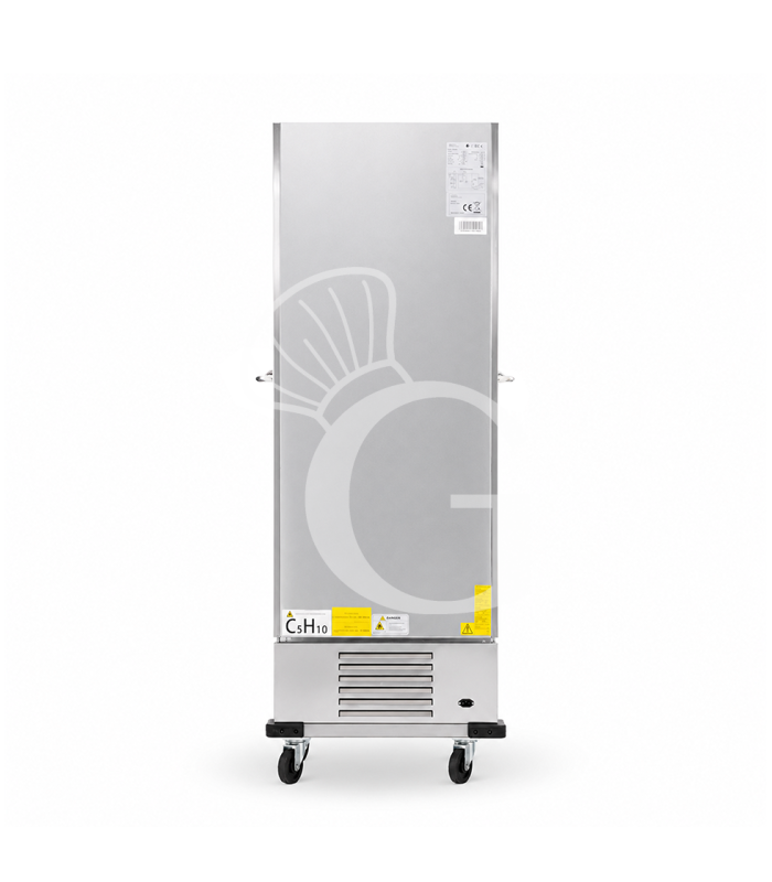Carro refrigerado 20 GN 2/1 portabandejas, 540 litros, acero inoxidable AISI 304 con ruedas