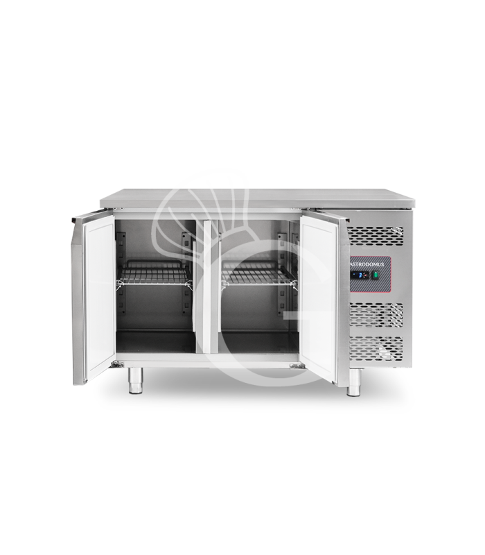 Mesa refrigerada 2 puertas 0°C/+8°C – Clase energética A – Profundidad 600 mm