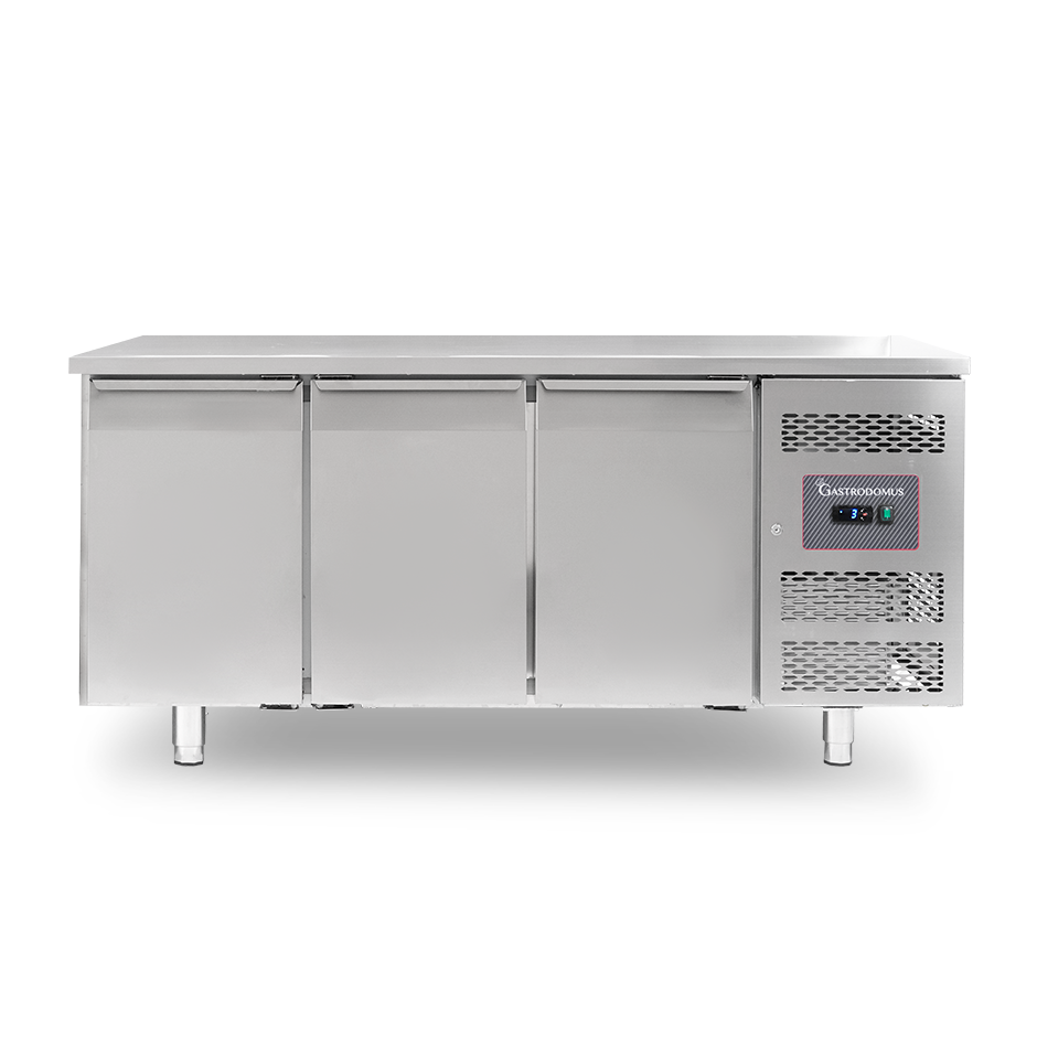 Mesa refrigerada 3 puertas 0°C/+8°C – Clase energética A – Profundidad 600 mm