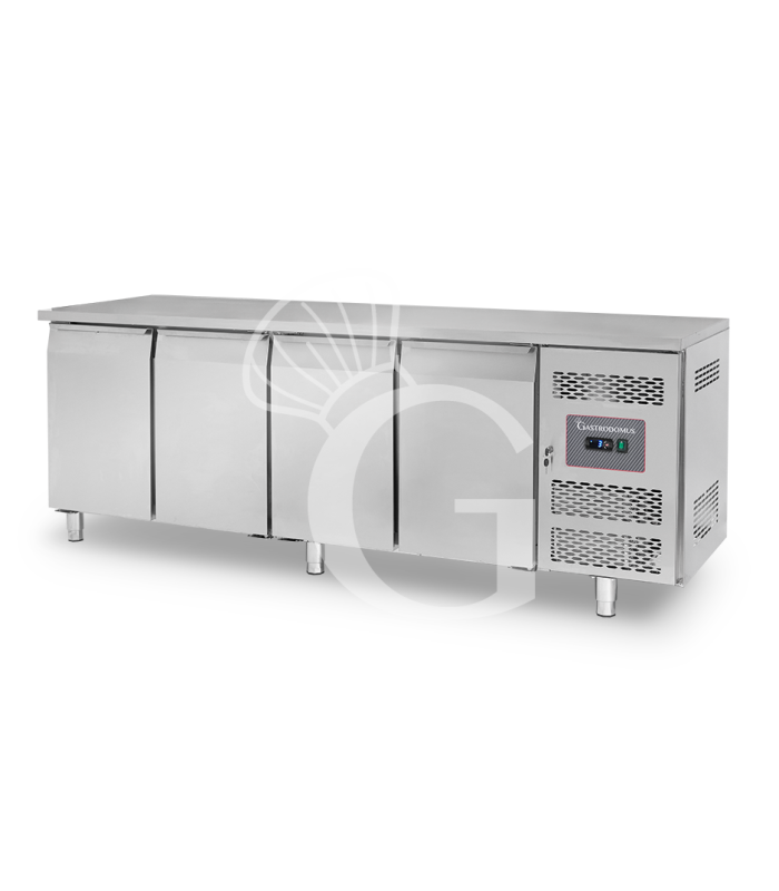 Mesa refrigerada 4 puertas 0°C/+8°C – Clase energética A – Profundidad 600 mm
