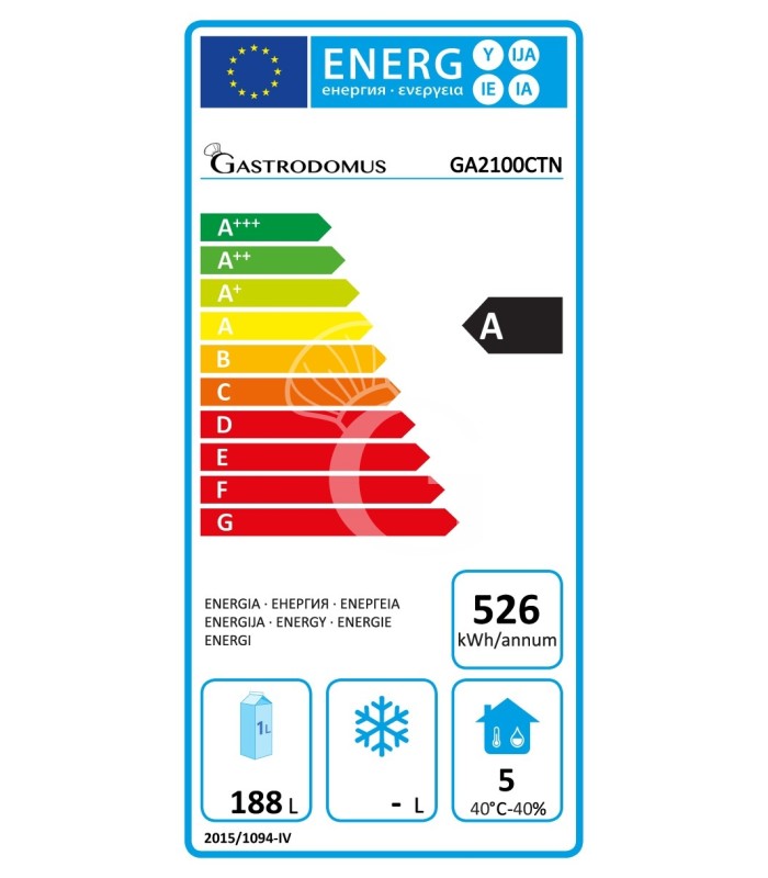 copy of Tavolo frigo - 2 porte - Prof. 700 - temperatura -2°C/+8°C