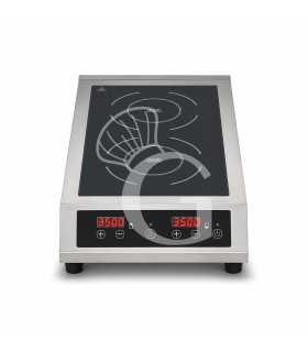 Placa de inducción 2 zonas de cocción Ø 200/220 mm – 3500 W + 3500 W