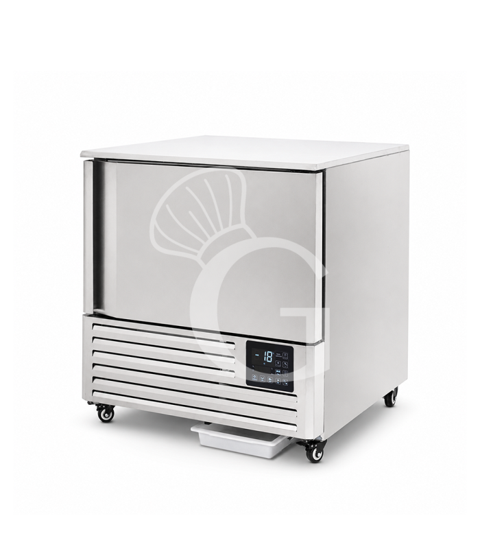 Abatidor de temperatura profesional 5 bandejas GN 1/1 o 600×400, –18°/+3°C