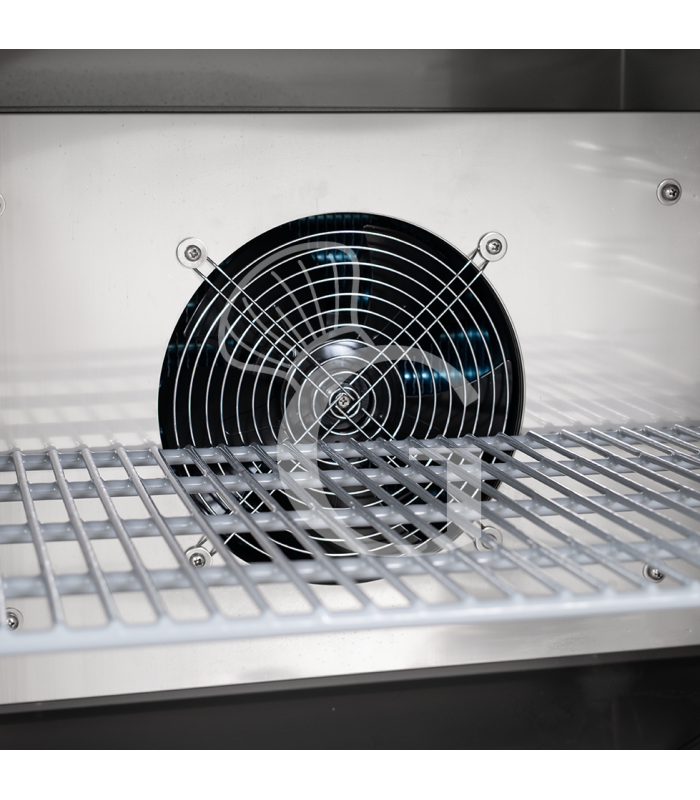 Abatidor de temperatura profesional 5 bandejas GN 1/1 o 600×400, –18°/+3°C