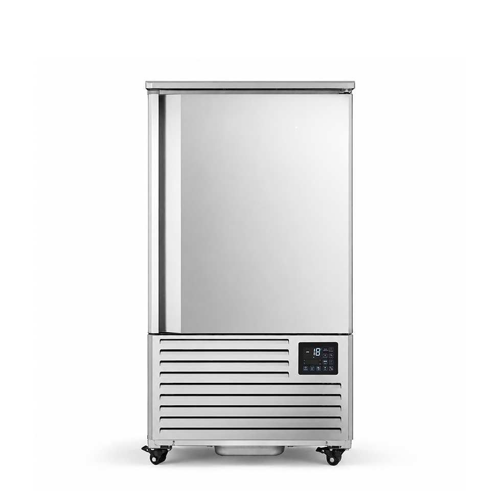 Abatidor de temperatura profesional 10 bandejas GN 1/1 o 600×400, –18°/+3°C