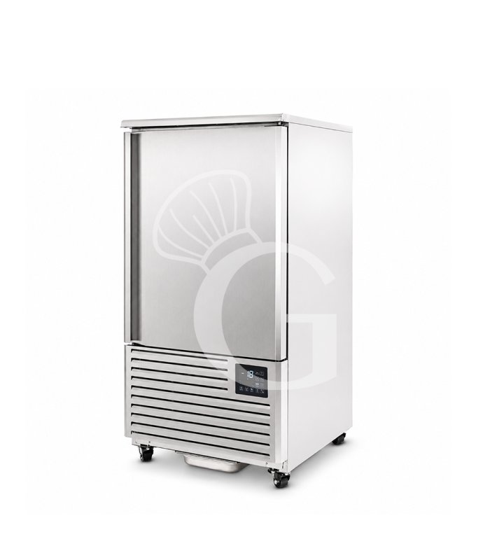 Abatidor de temperatura profesional 10 bandejas GN 1/1 o 600×400, –18°/+3°C
