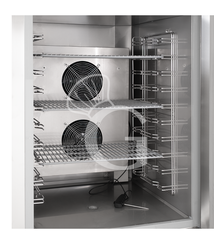 Abatidor de temperatura profesional 10 bandejas GN 1/1 o 600×400, –18°/+3°C