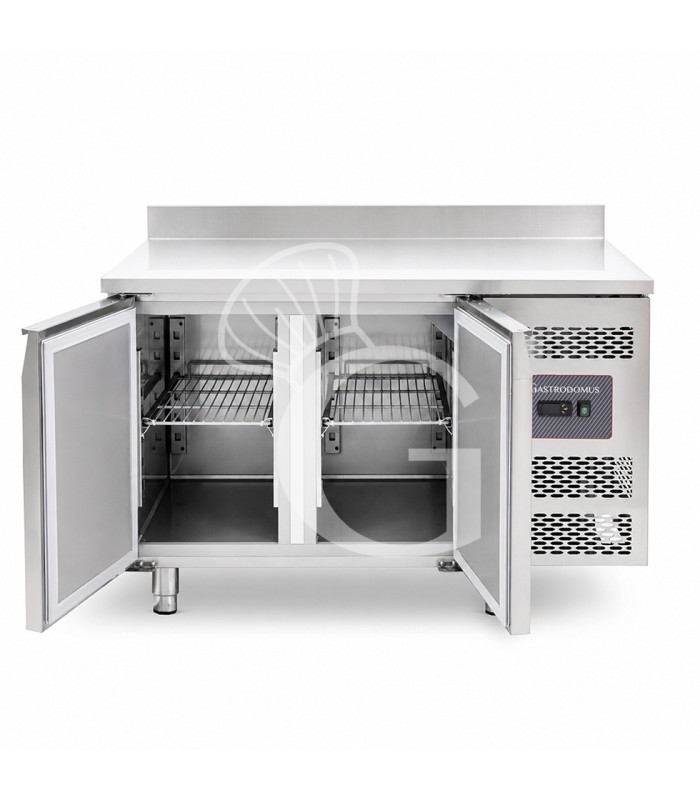 Mesa refrigerada 2 puertas con alzatina 0°C/+8°C – Clase energética A – Profundidad 700 mm