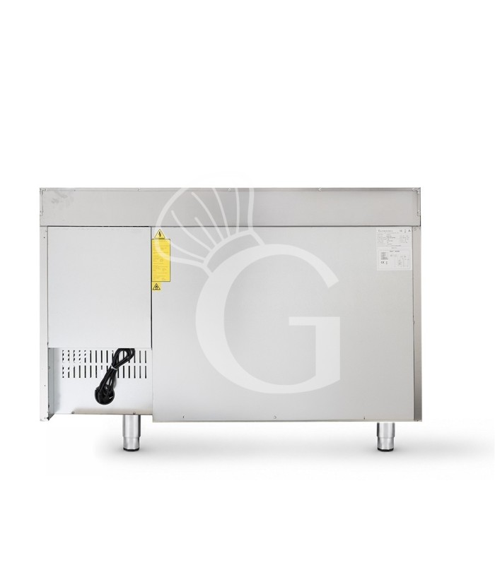 Mesa refrigerada 2 puertas con alzatina 0°C/+8°C – Clase energética A – Profundidad 700 mm