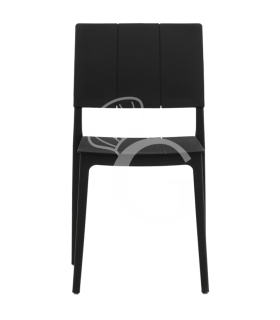 Silla Gaia con estructura, asiento y respaldo de polipropileno