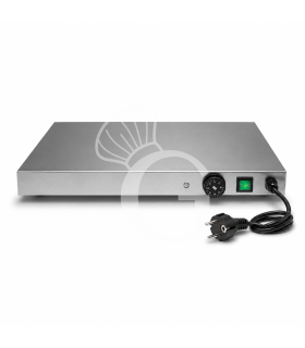 Placa caliente de acero inoxidable L 800 mm x P 600 mm x A 60 mm