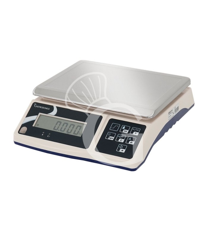 Báscula en ABS con control de peso – capacidad 15 kg – precisión 0,5 g