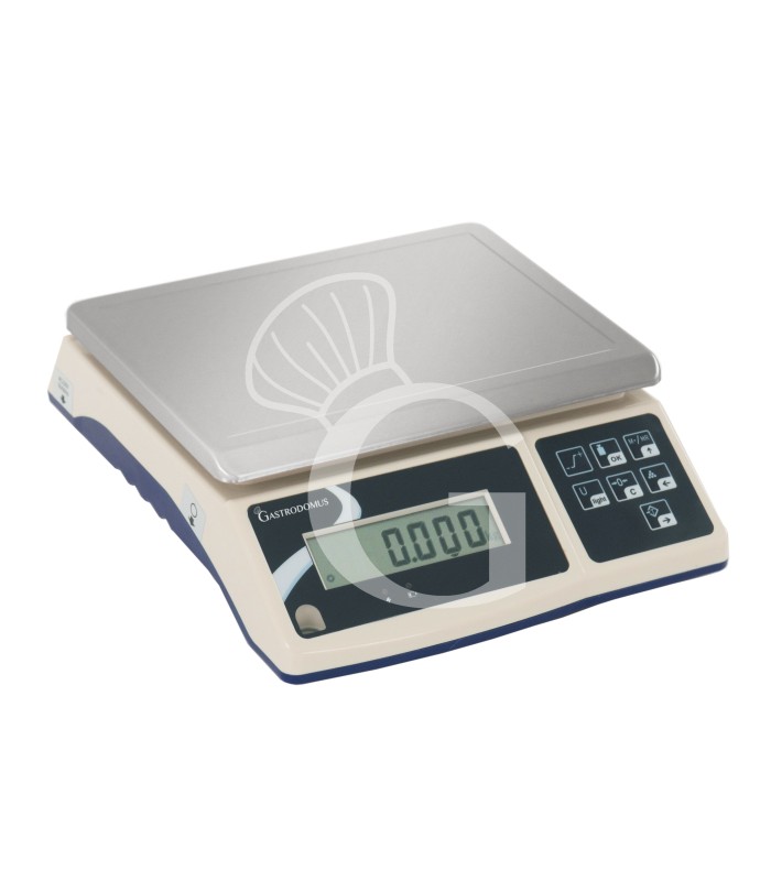 Báscula en ABS con control de peso – capacidad 15 kg – precisión 0,5 g