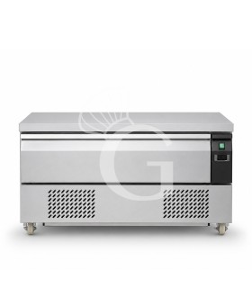 Cajonera refrigerada con ruedas, 3xGN1/1, conversión de temperatura de negativa a positiva