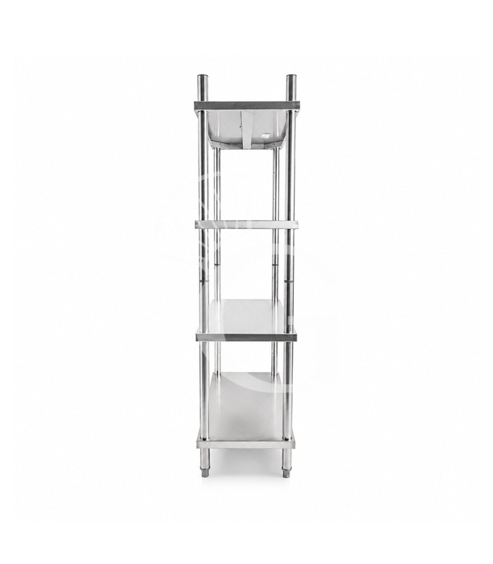 copy of Scaffale Acciaio Inox 4 ripiani L 1100 x P 400 x H 2000 mm