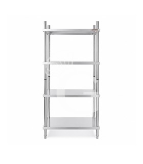 copy of Scaffale Acciaio Inox 4 ripiani L 1200 x P 400 x H 2000 mm