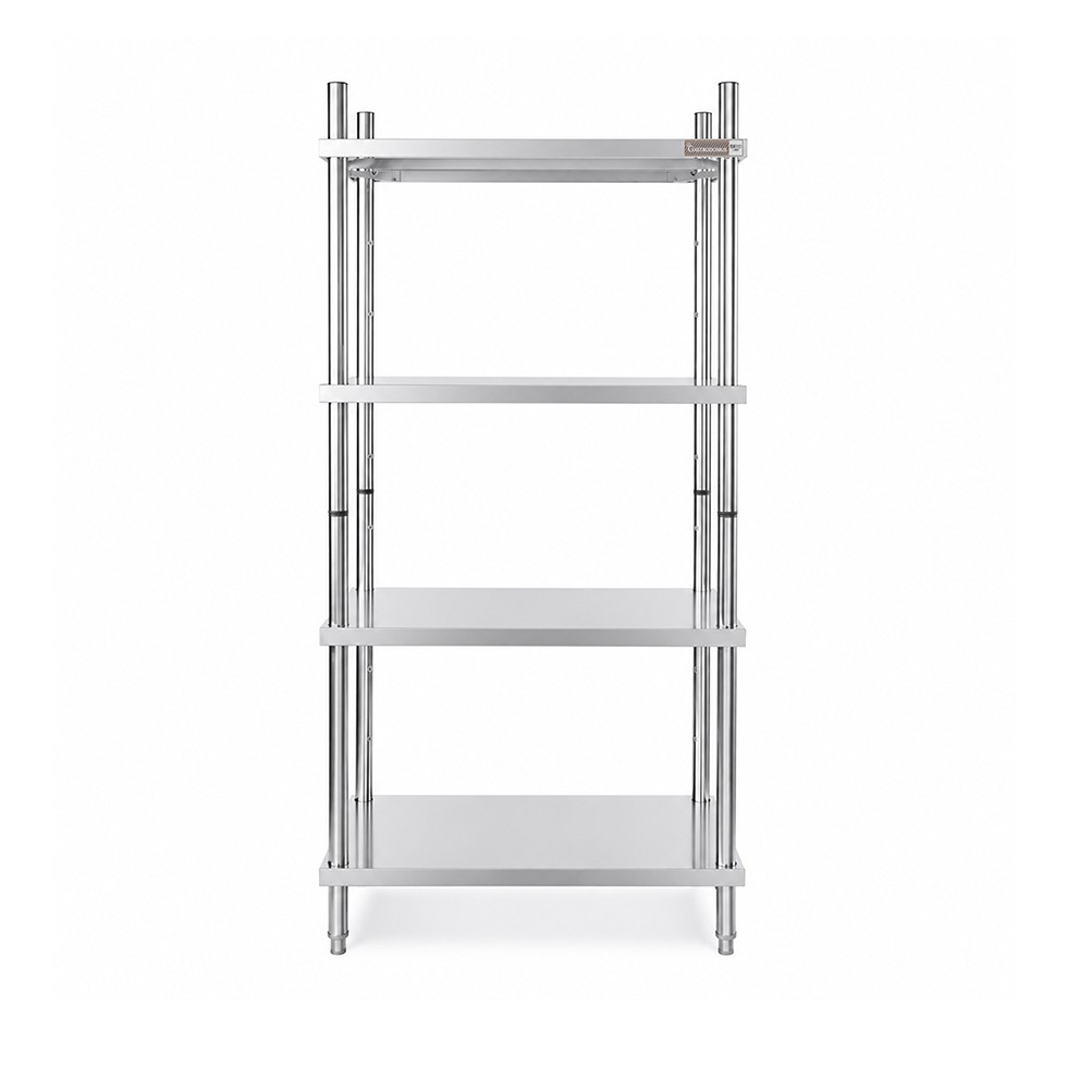 copy of Scaffale Acciaio Inox 4 ripiani L 1200 x P 400 x H 2000 mm