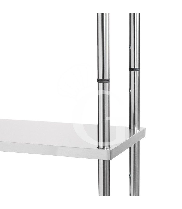 copy of Scaffale Acciaio Inox 4 ripiani L 1500 x P 500 x H 2000 mm