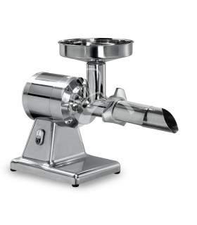 Máquina pasapomodoro monofásica con bloque de molienda extraíble inox – 160 kg/h – 400×290×510 mm