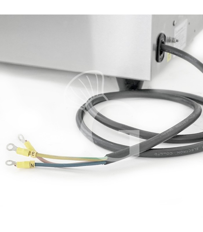 Cocedor de pasta eléctrico de sobremesa 1 cuba L 400 mm x P 680 mm x A 370 mm 20 LT 4500 W