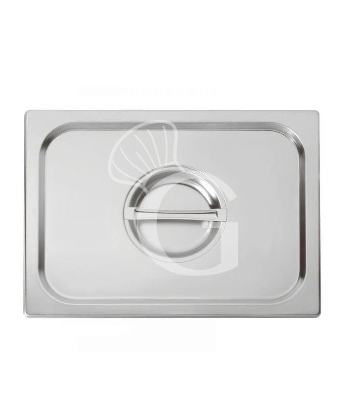 Tapa de acero inox capacidad GN 1/1 L 530mm x P 325 m