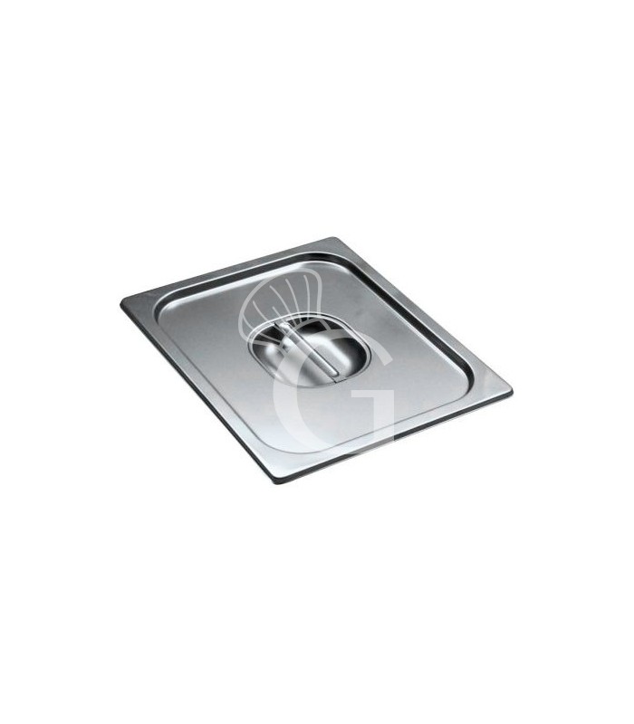 Tapa de acero inoxidable GN2/3 L 353 mm X P 325 mm
