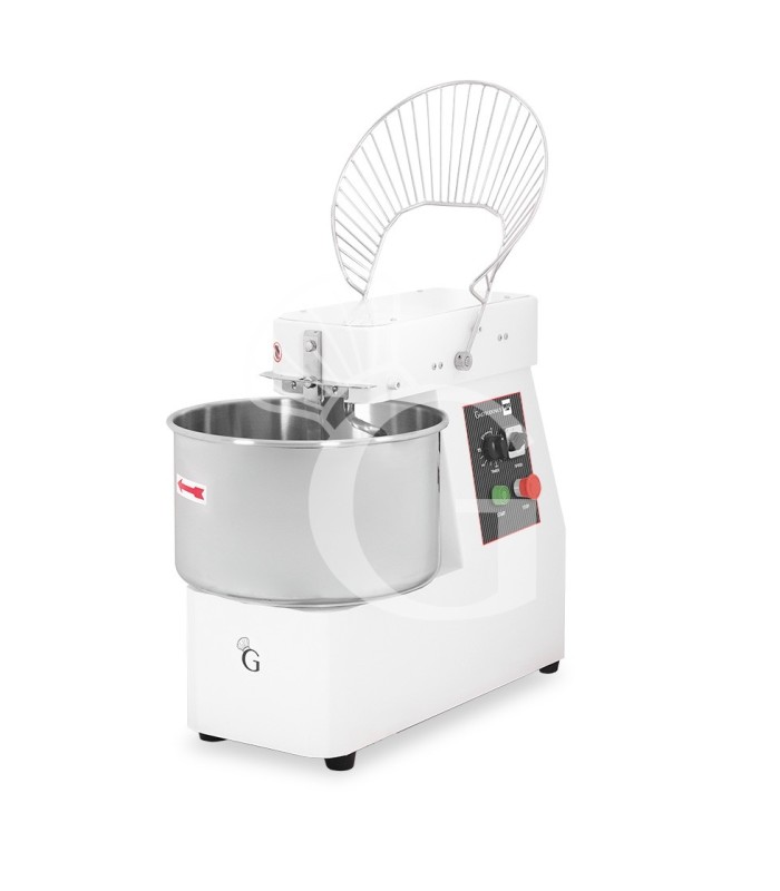 Kit para pizzería profesional con horno eléctrico de 2 cámaras, mesa pizza refrigerada, amasadora de 20 L y palas para pizza