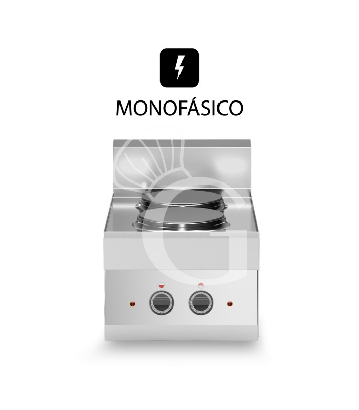 Suplemento por configuración monofásica para placa de cocción eléctrica
