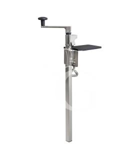 Abrelatas de sobremesa profesional de acero inoxidable - Altura máxima de latas 400 mm