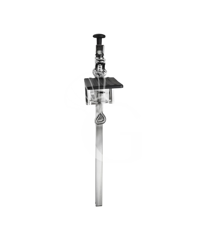 Abrelatas de sobremesa profesional de acero inoxidable - Altura máxima de latas 400 mm