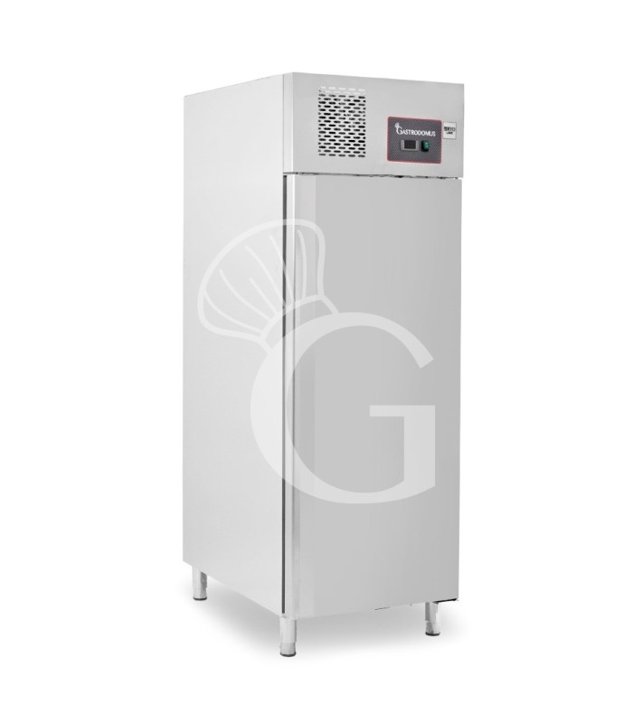 Kit Restaurante: Armario Refrigerado 650 L, Estantería Inox 4 Estantes y Abatidor Digital 5 Bandejas