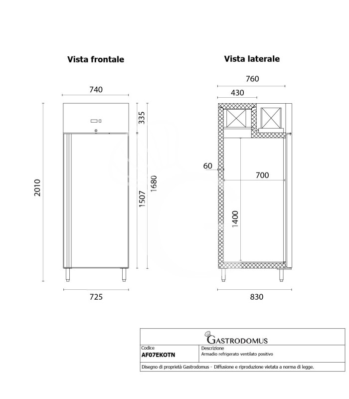 Kit Restaurante: Armario Refrigerado 650 L, Estantería Inox 4 Estantes y Abatidor Digital 5 Bandejas