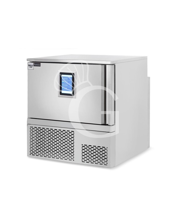 Kit Restaurante: Armario Refrigerado 650 L, Estantería Inox 4 Estantes y Abatidor Digital 5 Bandejas