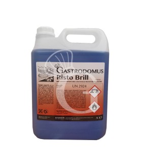 Abrillantador antical para lavavajillas en aguas duras, 1 garrafa de 5 L