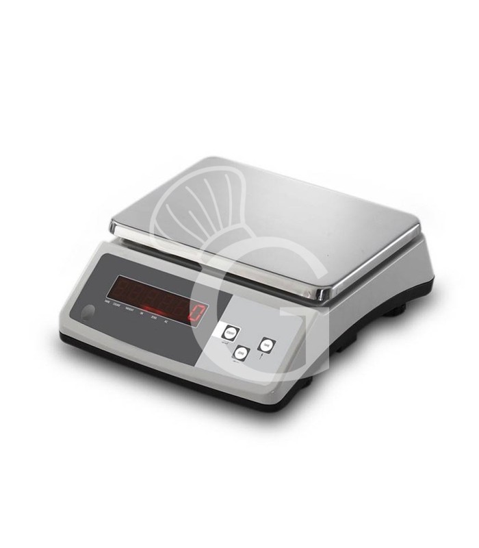 Báscula de ABS para control de peso, capacidad de 6 kg y precisión de 0,2 g