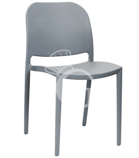 Silla Lilly de polipropileno con fibra de vidrio