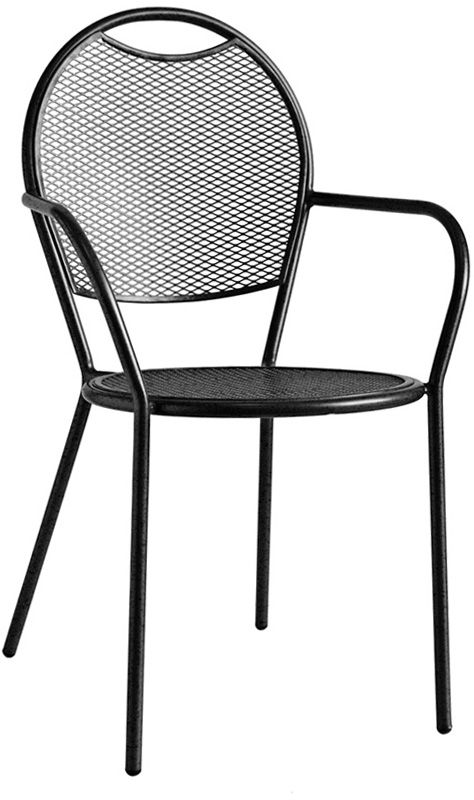 Silla Agile 2 de acero barnizado