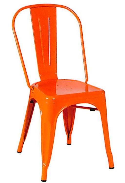 Silla Esprit de metal barnizado