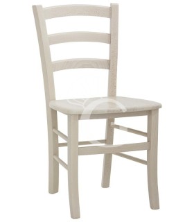 Silla Country con asiento y respaldo de madera