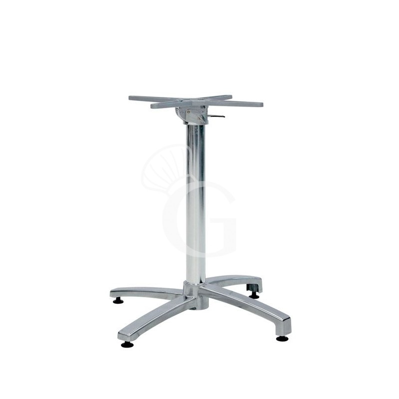 Base plegable de aluminio altura 720 mm