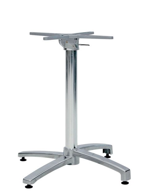 Base plegable de aluminio altura 720 mm